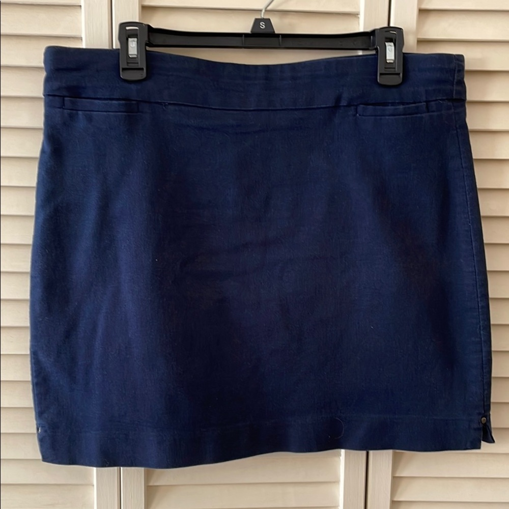 Classic Navy Blue Women's Skort